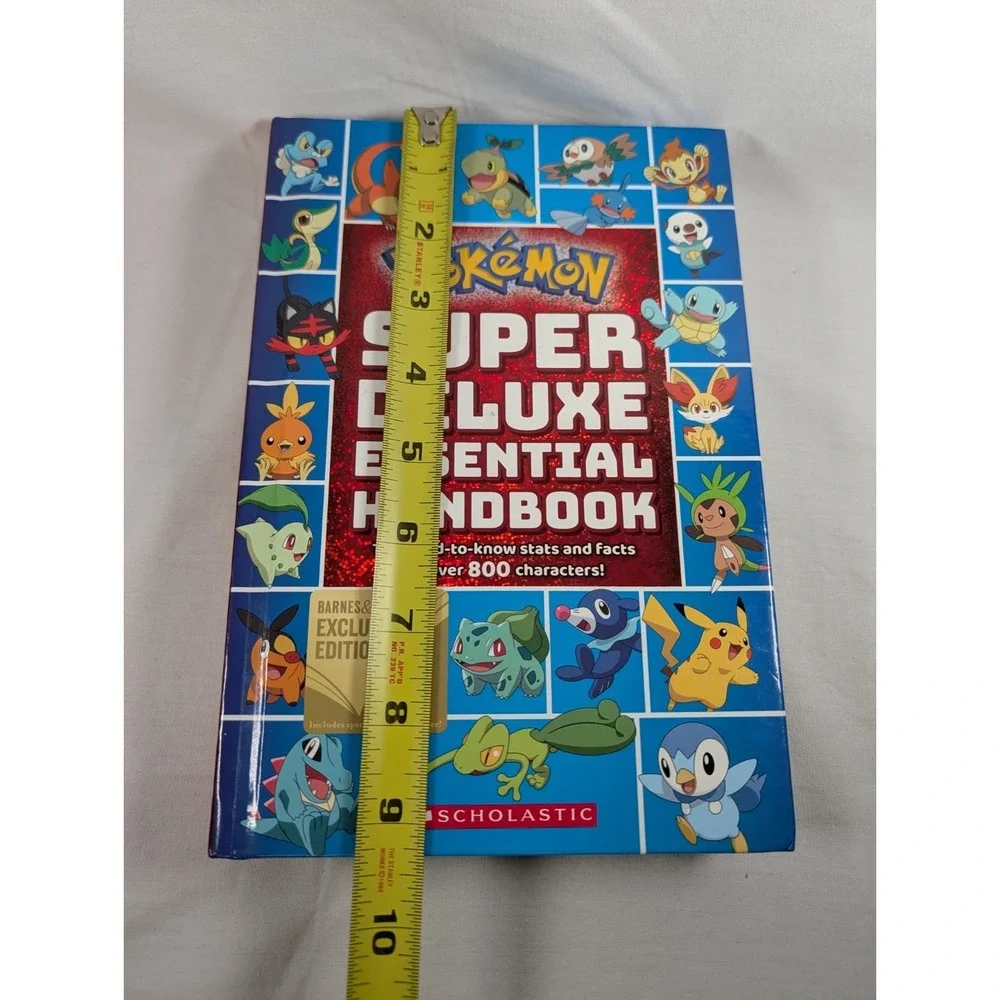 Pokemon Super Deluxe Essential Handbook Scholastic Exclusive HC (Hardcover)